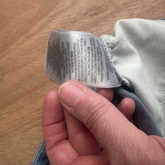 Polo Ralph Lauren Girls 16 Star Print Chambray Shorts Blue Denim Americana - Picture 5 of 5